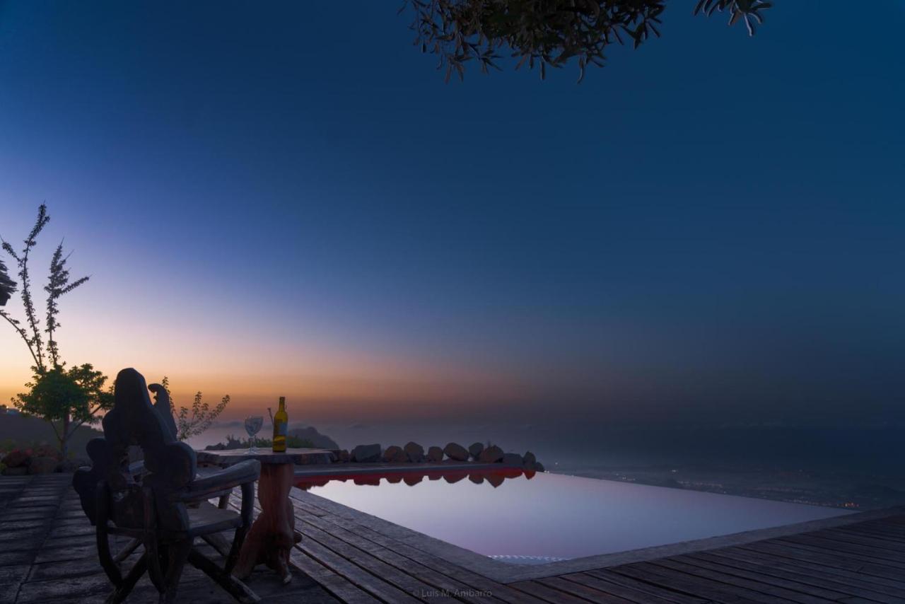 Historic Canarian House, Private Heated Infinity Pool, Bbq, Wifi + Panoramic Ocean Views Arona  Exterior photo